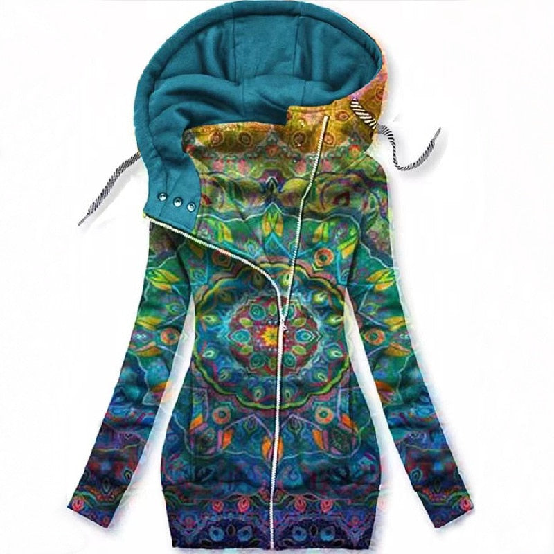 Bibianna - Bequeme künstlerische Jacke für Frauen