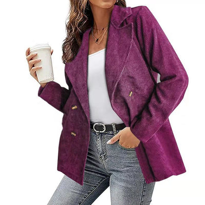 VioletBlazer I Einfarbiger Blazer für Frauen