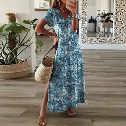 Rowena - Vintage-Kleid mit Blumendruck