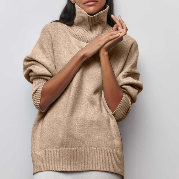 Damen-Rollkragenpullover