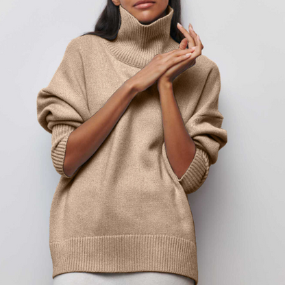 Damen-Rollkragenpullover