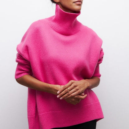 Damen-Rollkragenpullover