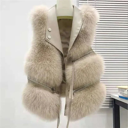 Ärmelloser Wärmetauscher für Frauen im Winter