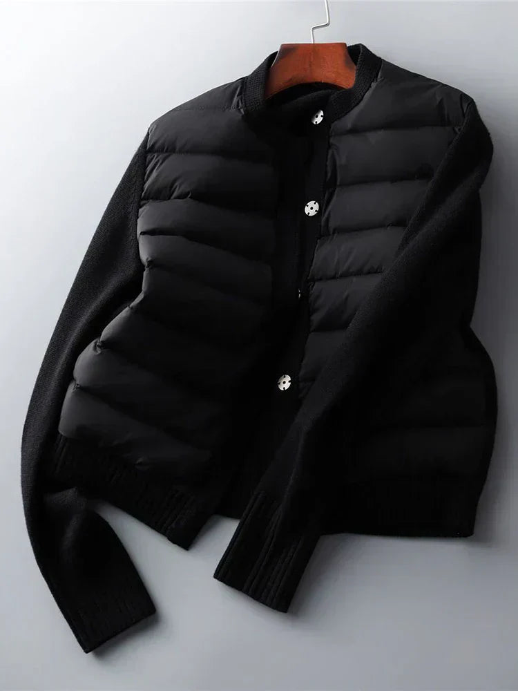 Women's Puffer Jacket | Grey - Warmer Wintermantel