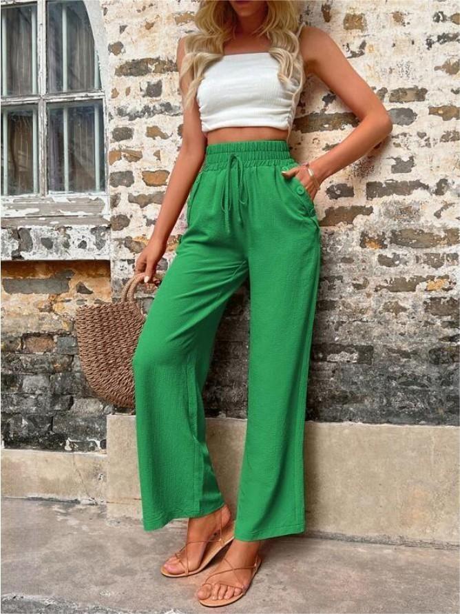 Élodie - Leinenhose mit hoher Taille