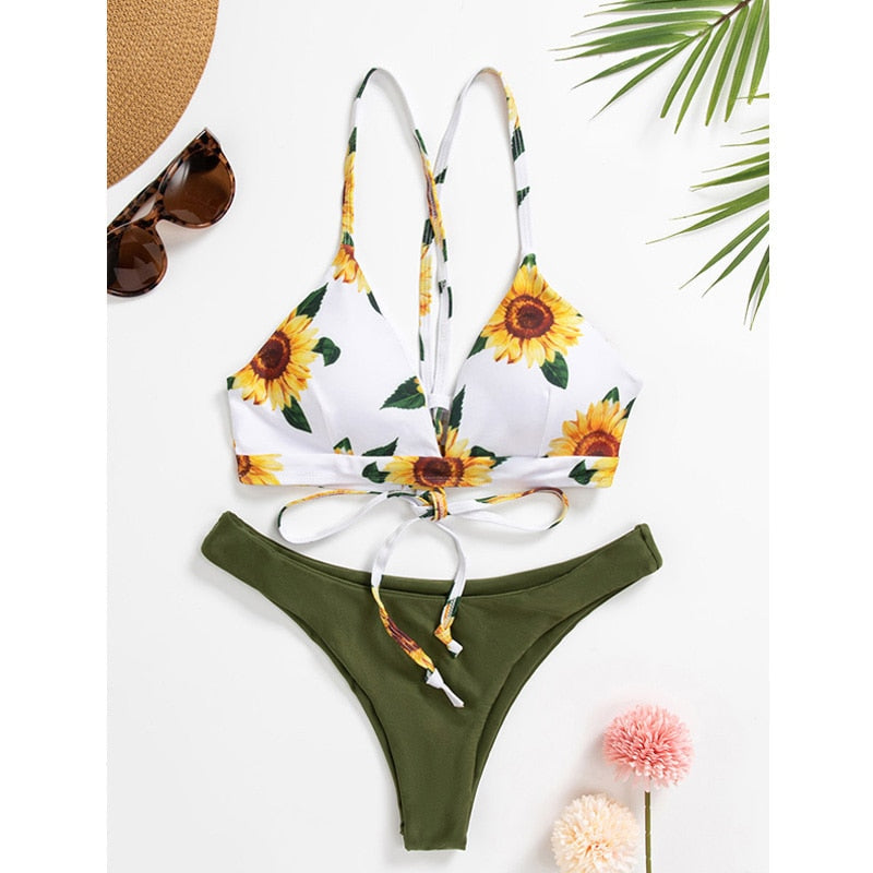 Zinda Sunflower Bikini | Ein fröhlicher & stilvoller Bikini