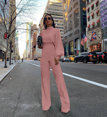 Schicker Rollkragen-Jumpsuit - Sacha
