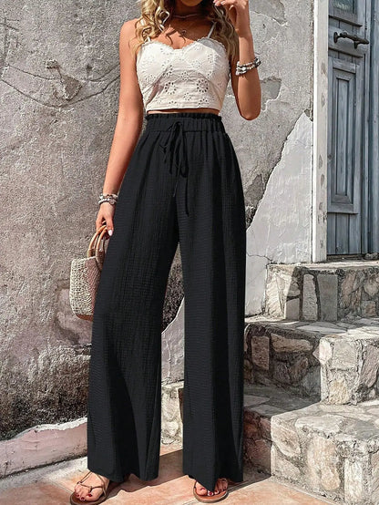 Naomi | Luftige Strandhosen | Lässig & Boho | Sommerdesign