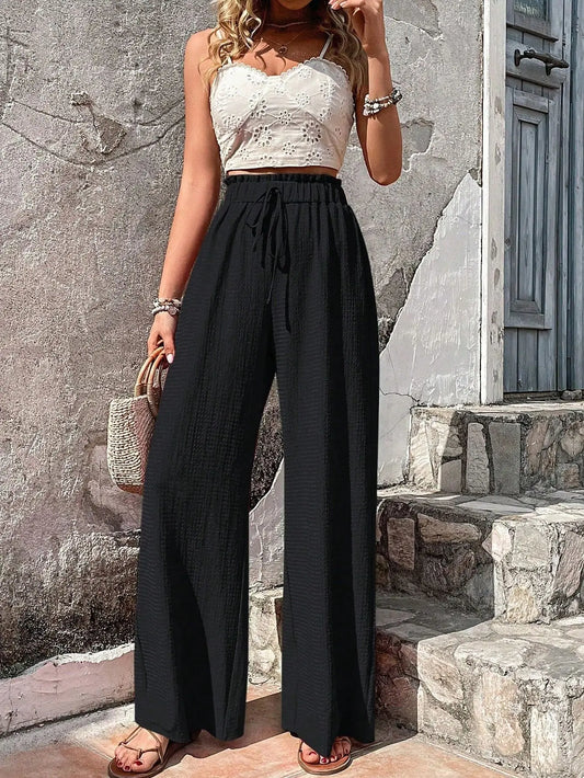 Naomi | Luftige Strandhosen | Lässig & Boho | Sommerdesign
