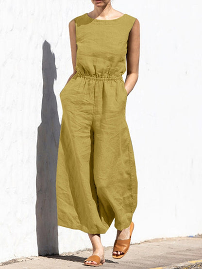 Sarah-Overall | Leinen-Overall