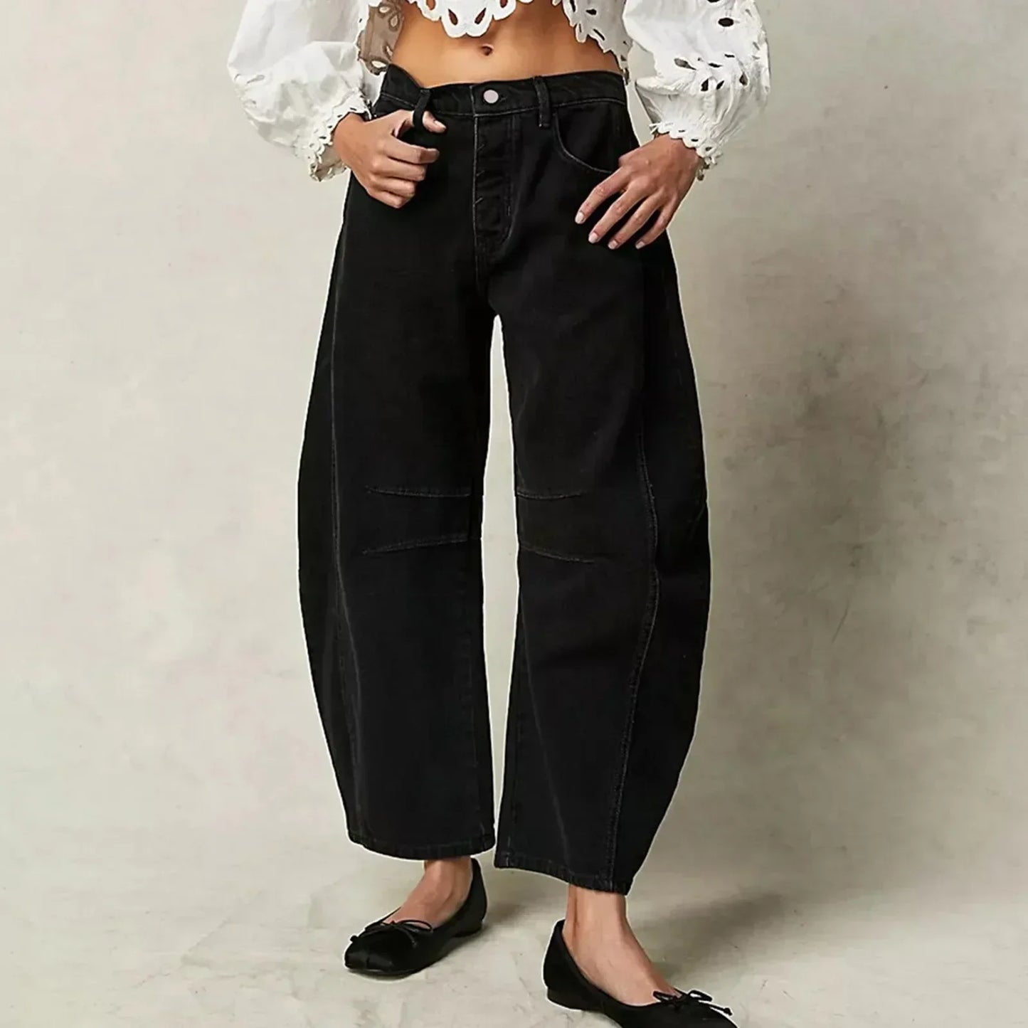 Bella - Komfort-Jeans mit weitem Bein