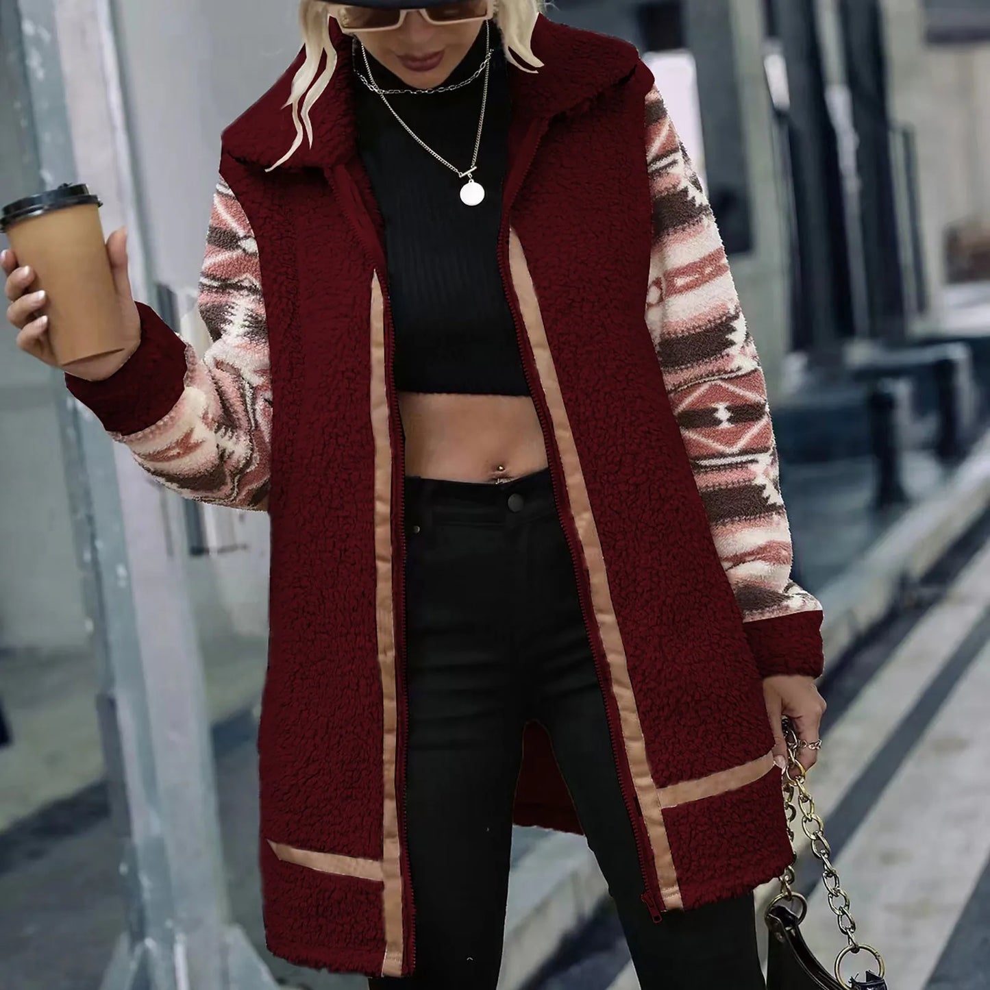 Karisha - Trendige Zip-Jacke für Frauen