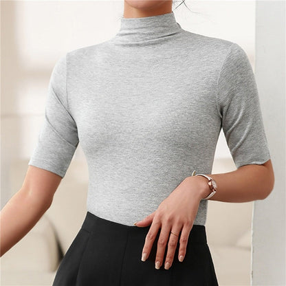 Helena - Damen-Rollkragenpullover - Slim Fit & Modisch