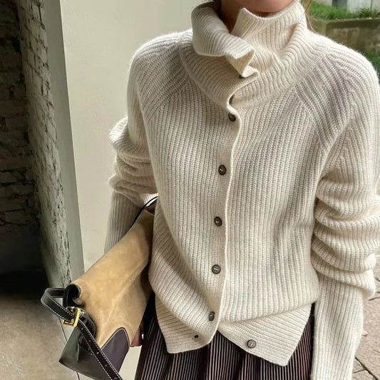 Mira - Stylische Rollkragen Weste für Frauen