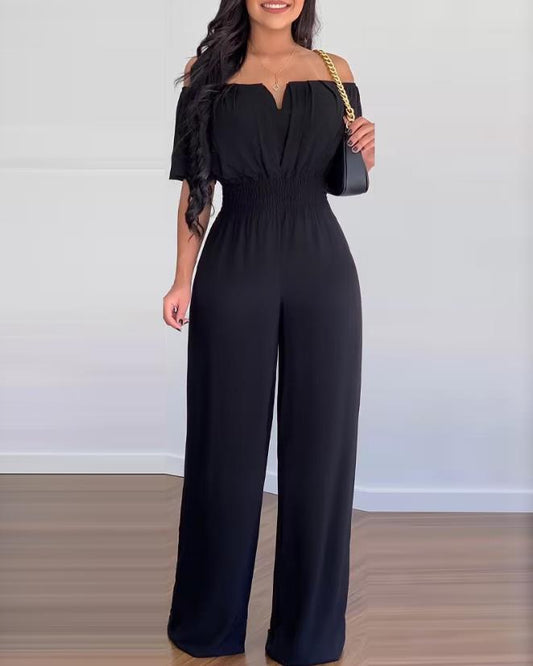 Melanie - Jumpsuit mit Schulterpolstern