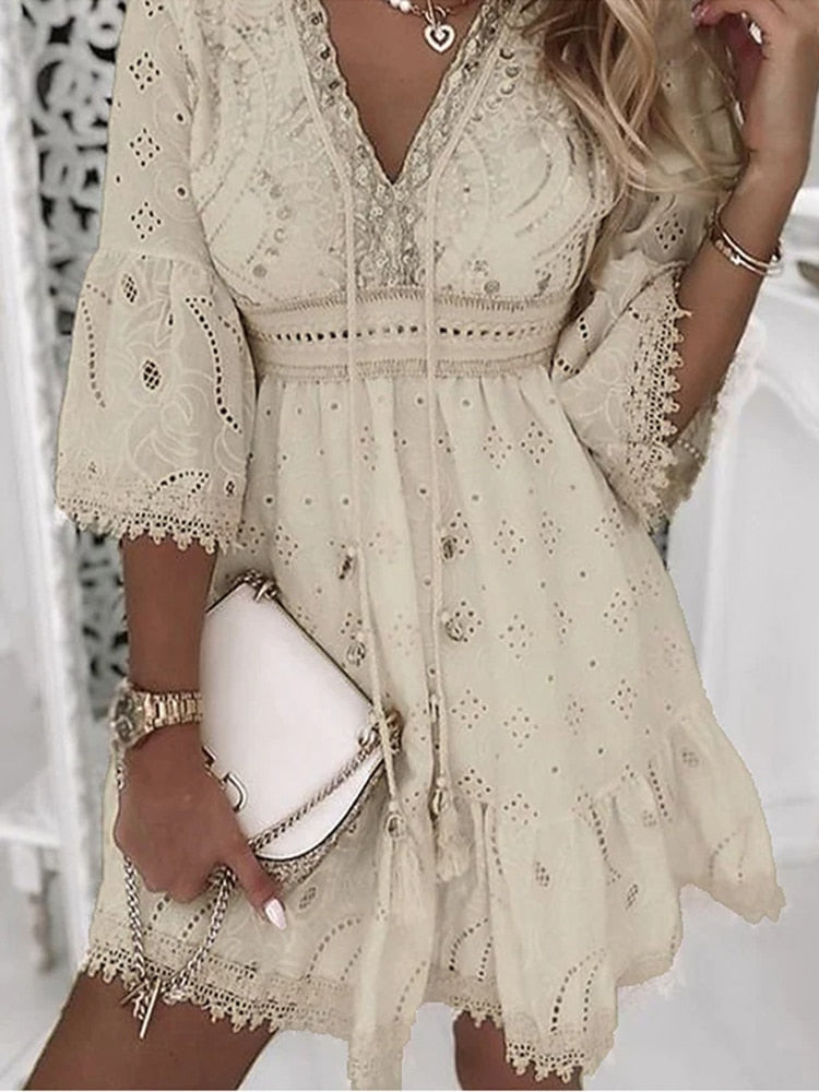 Isabel | Bohème-Kleid im Ibiza-Stil