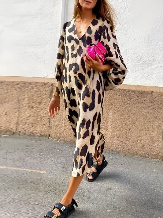 Gewagtes und elegantes Leopardenkleid