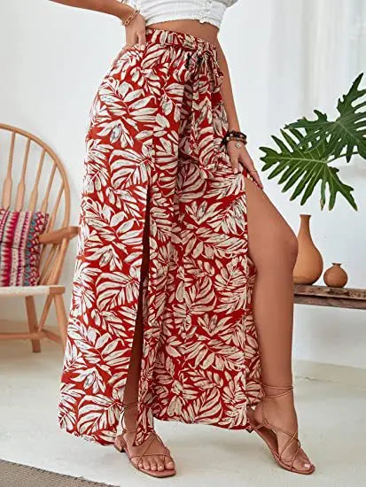 Weite Hosen Sommermode