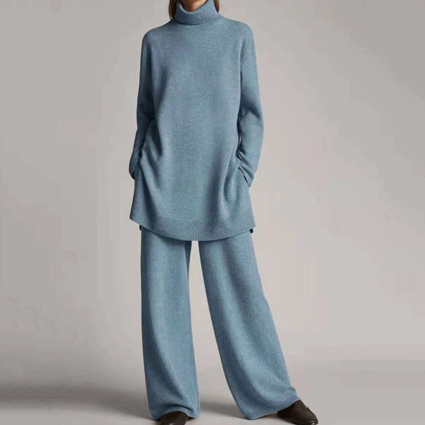 Kaditha - Bequemer Rollkragenpullover für Frauen