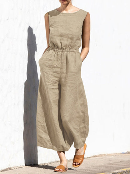 Sarah-Overall | Leinen-Overall