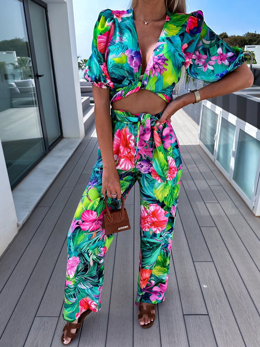 Rosalie | Zweiteiliges Set mit Druck