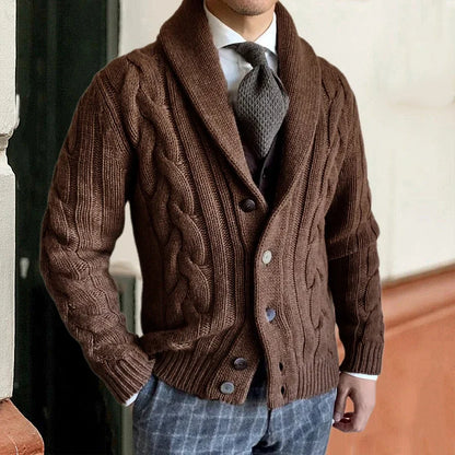 Stanton™ | Gestrickte Strickjacke für Männer