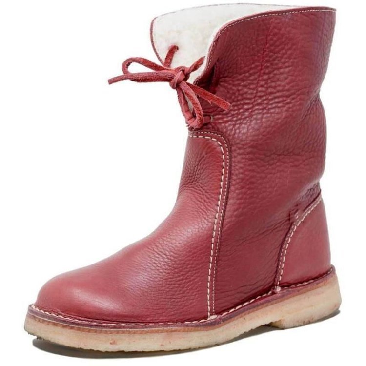 Wasserdichte Stiefel mit Wollfütterung