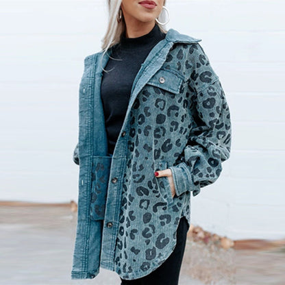 SannesJacket I Jacke mit Tierprint für Frauen