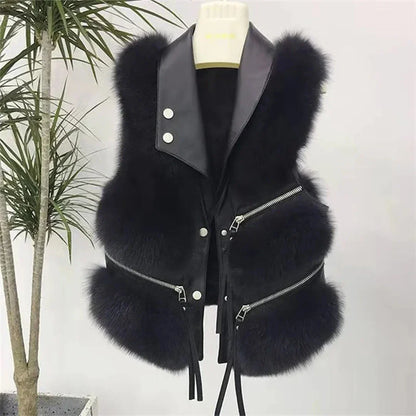Ärmelloser Wärmetauscher für Frauen im Winter