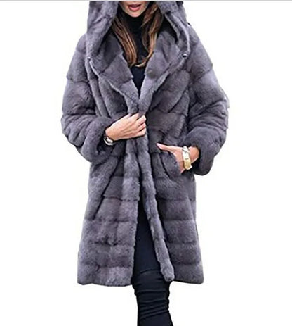 Malani - eleganter langer Wintermantel