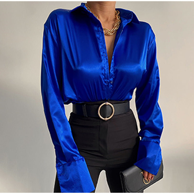 Sammie Satin Blouse | Die perfekte Bluse für jede Gelegenheit!