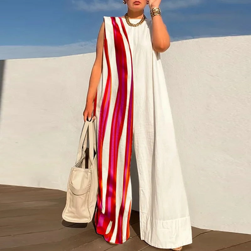 Verspielter und leichter Jumpsuit