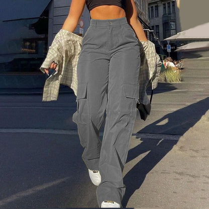 Clara - Cargohose mit hoher Taille für Frauen