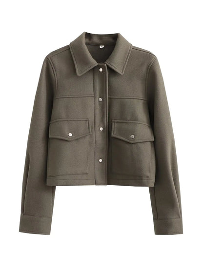 Thrina - Schicke Jacke mit Taschen für Frauen
