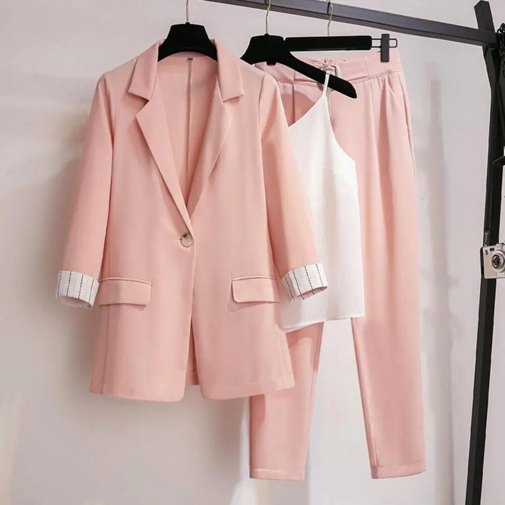 Isabelle - Dreiteiliges Blazer-Ensemble für Frauen