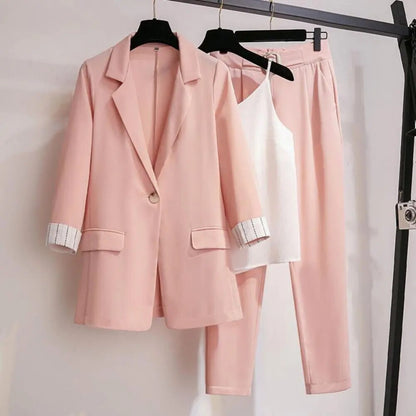 Isabelle - Dreiteiliges Blazer-Ensemble für Frauen