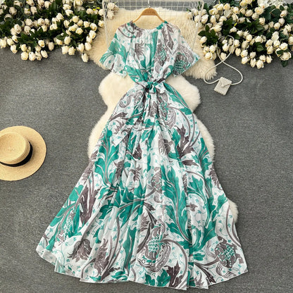 Evelyn - Elegantes Kleid mit Druck