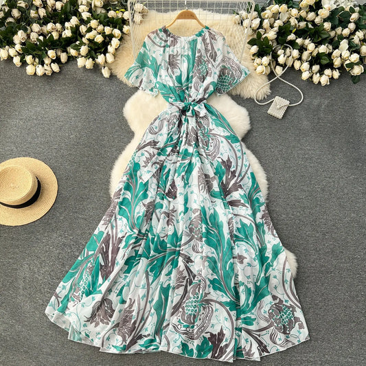 Evelyn - Elegantes Kleid mit Druck