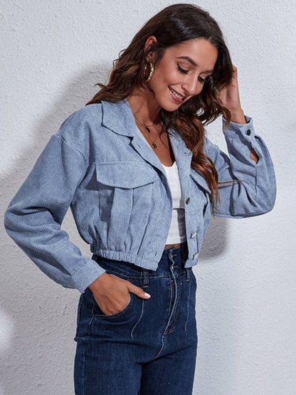 ElleJacket I Einfarbige Jacke für Frauen