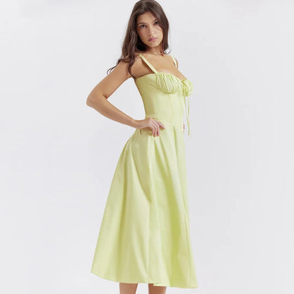 Gretchen - Midikleid mit Schnürung und Korsett