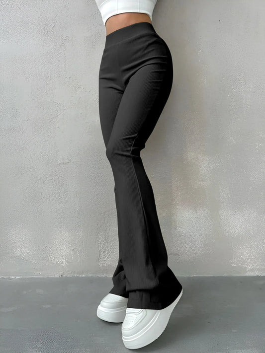 Nina - Gerippte Hochbundhose für Frauen