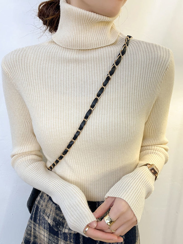 Grace - Bequemer Rollkragenpullover für Frauen