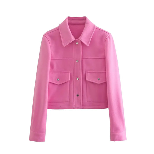 Thrina - Schicke Jacke mit Taschen für Frauen