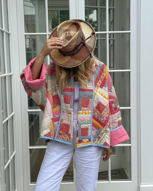 Valerie - stylische Patchwork-Steppjacke