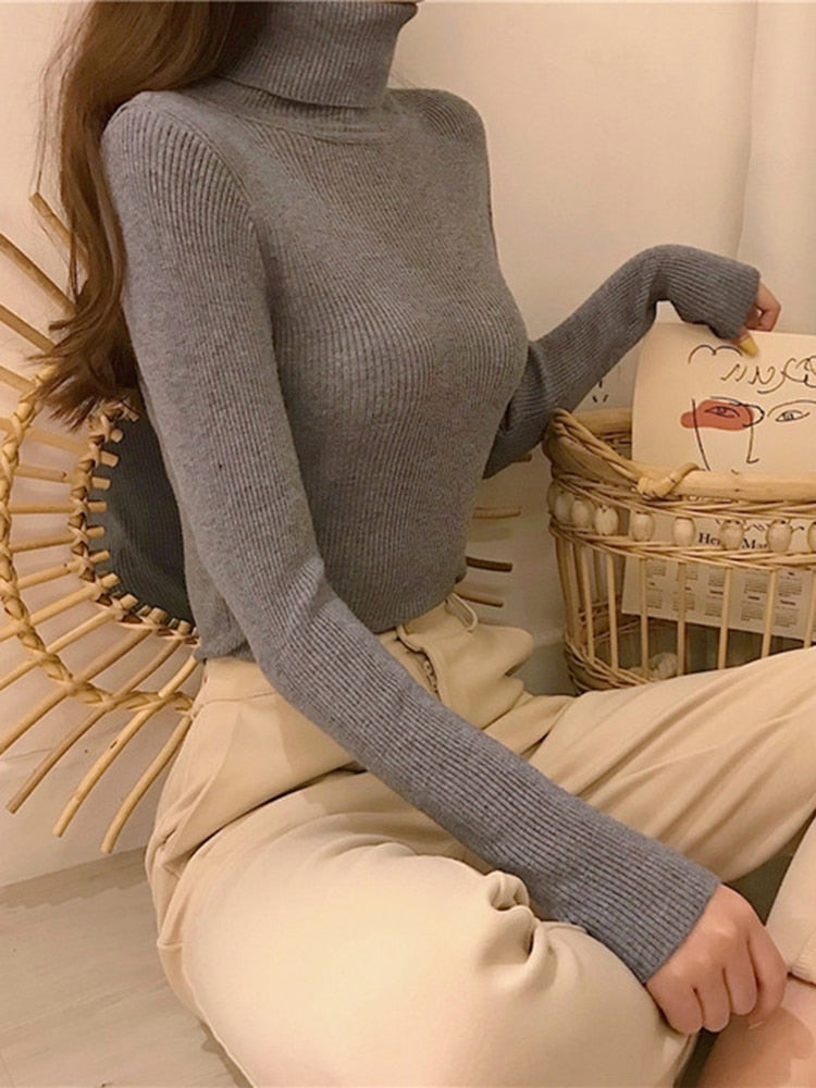 Grace - Bequemer Rollkragenpullover für Frauen
