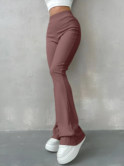 Nina - Gerippte Hochbundhose für Frauen