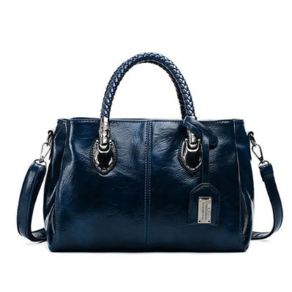 Iversen™ | Elegante Tasche mit geflochtenen Griffen