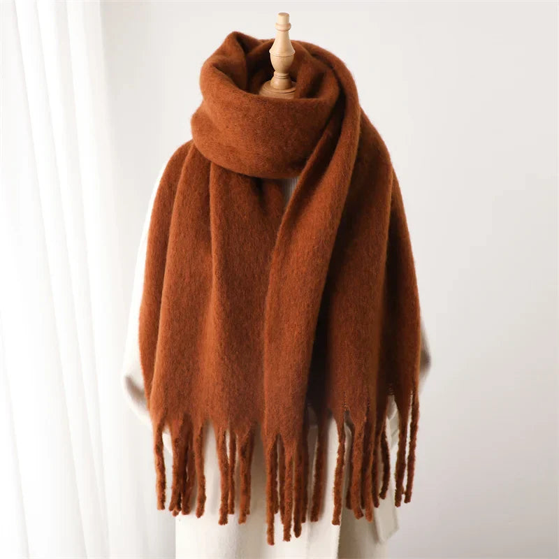 Velucci | Chic Bunter Winterschal für Frauen