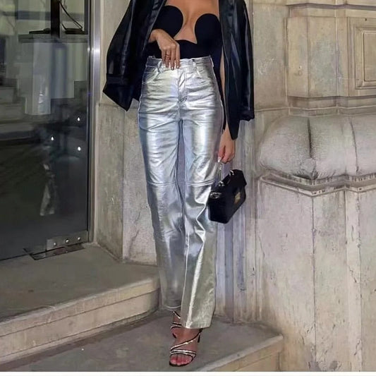 Clémence - Silberne Hose