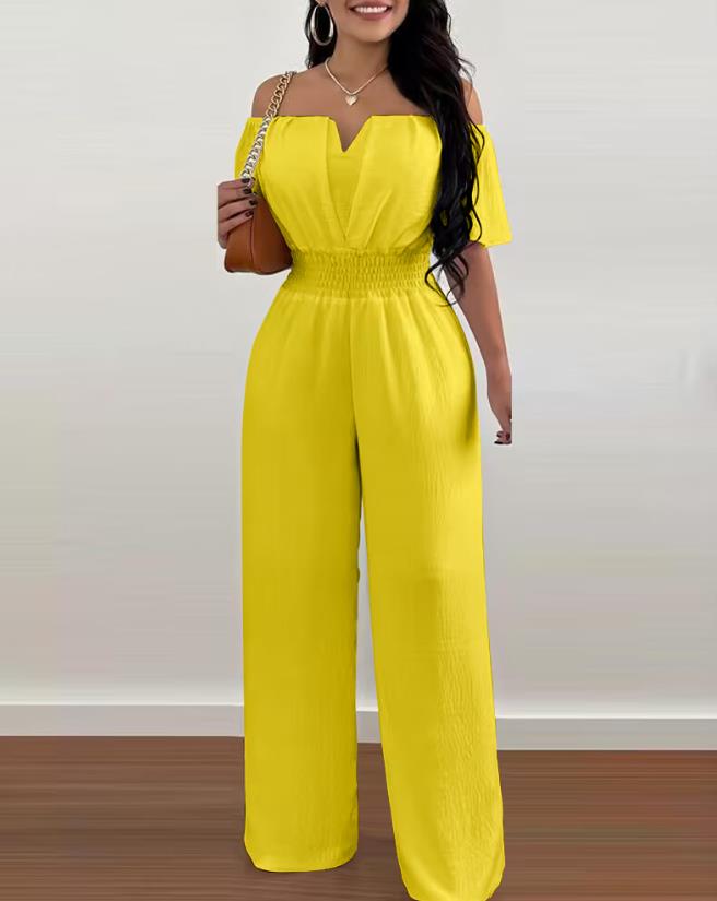Melanie - Jumpsuit mit Schulterpolstern